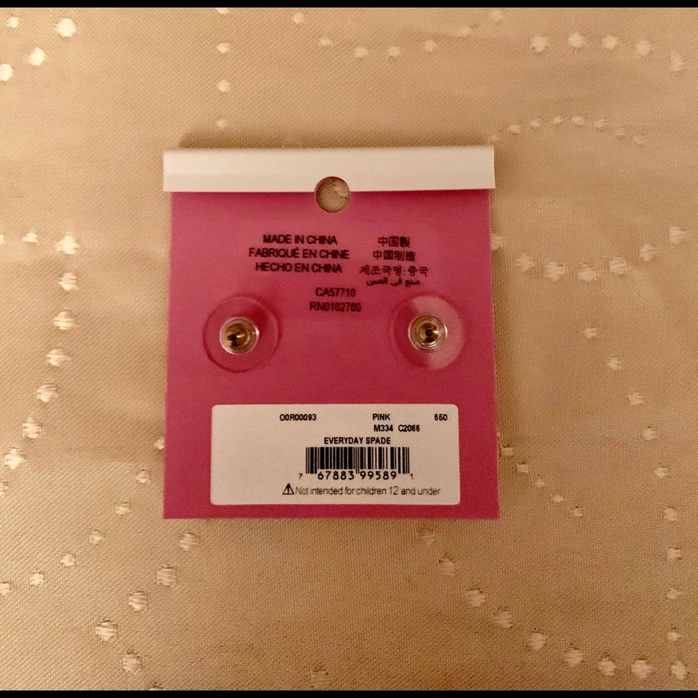Kate Spade Glitter Enamel Studs - Picture 7 of 7
